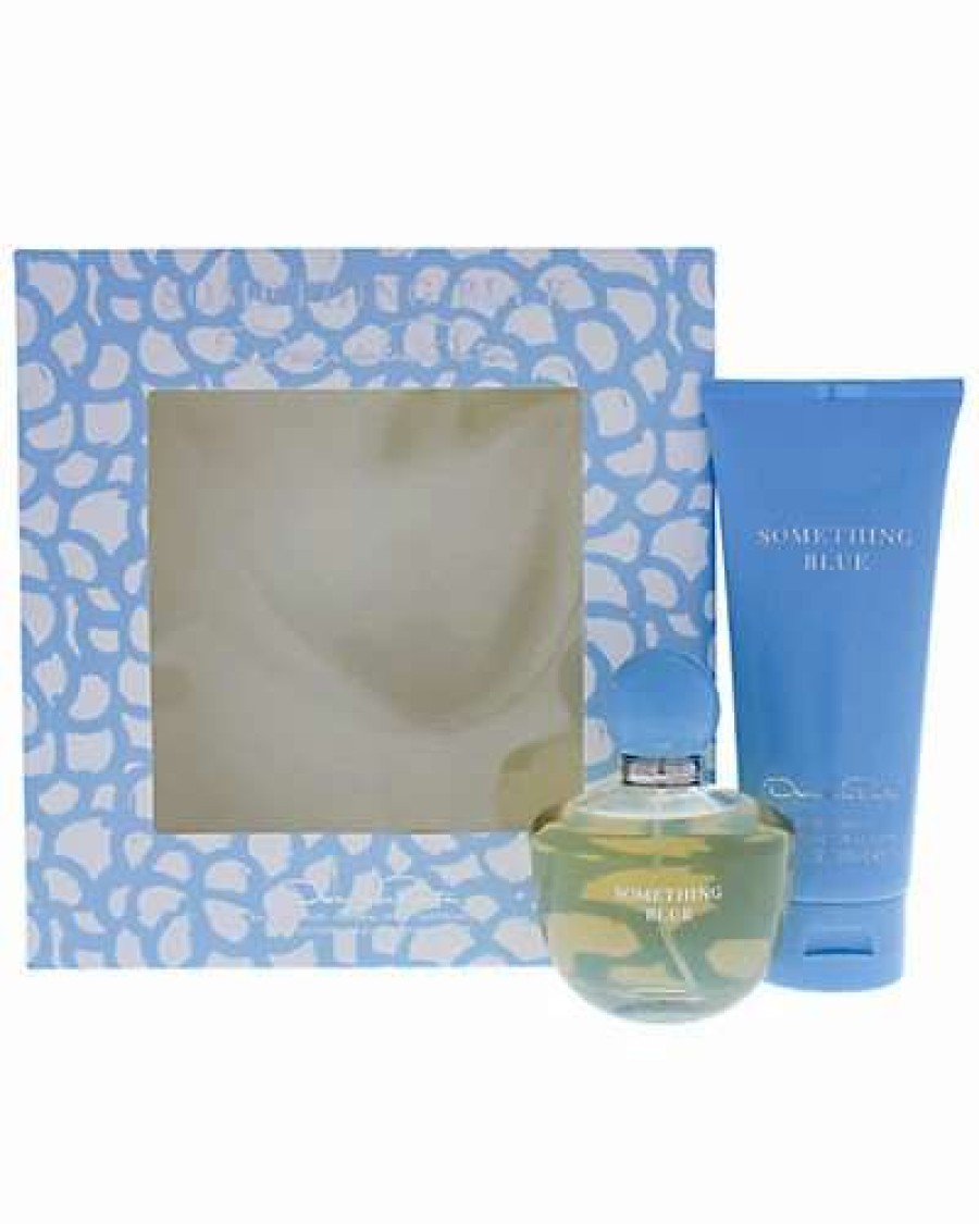 Fragrance * | Oscar De La Renta De La Renta Women'S 2Oz Something Blue 2Pc Fragrance Set