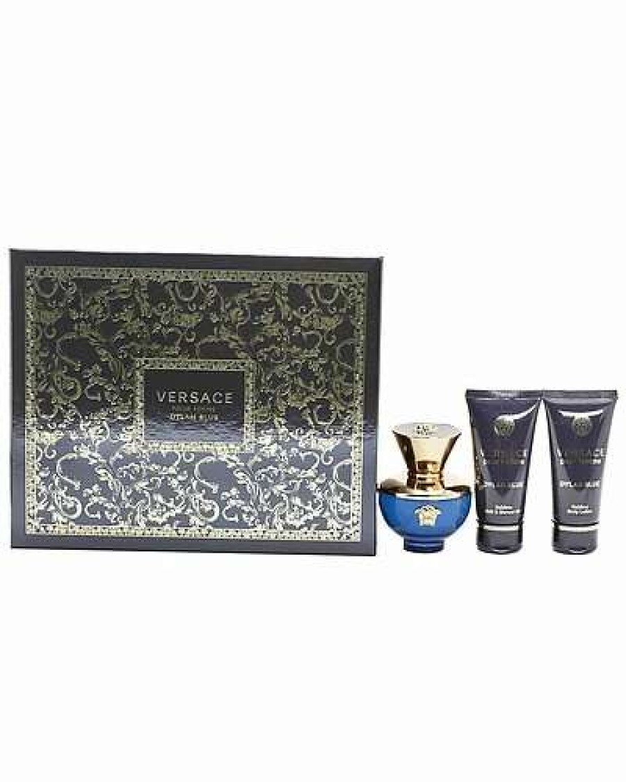 Fragrance * | Versace 3Pc Dylan Blue Eau De Parfum Set Women