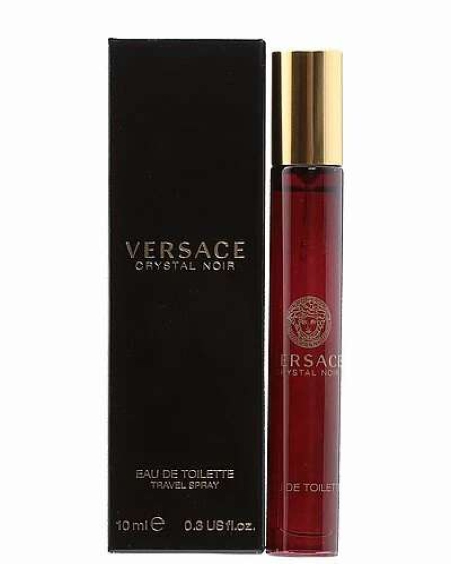 Fragrance * | Versace .3Oz Crystal Noir Travel Spray Women