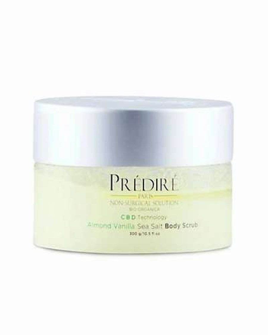 Bath & Body * | Predire Paris 10.5Oz Almond Vanilla Sea Salt Body Scrub W/ Apple, Grape, & C Women