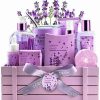 Bath & Body * | Lovery Lavender Bath & Body 12Pc Gift Basket Women