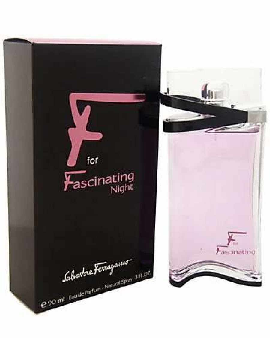 Fragrance * | Salvatore Ferragamo Women'S For Fascinating Night 3Oz Eau De Parfum Spray