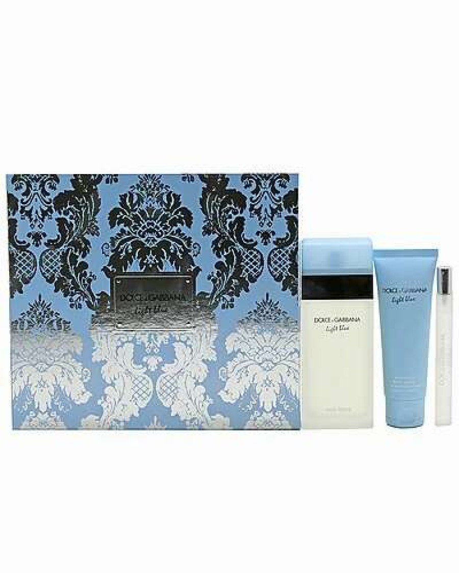 Fragrance * | Dolce & Gabbana Light Blue Edt & Body Cream Set Women