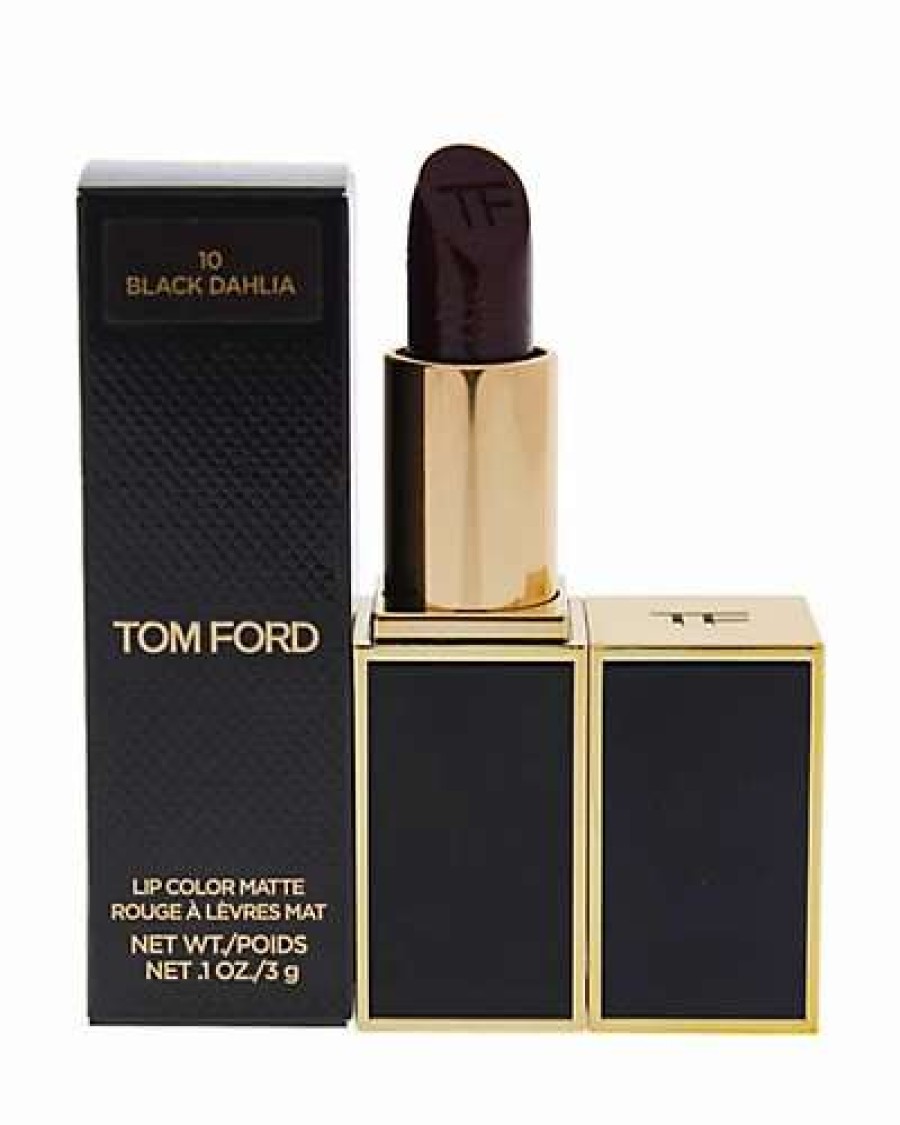 Lip & Cheek Makeup * | Tom Ford 0.1Oz #10 Black Dahlia Lip Color Matte Women