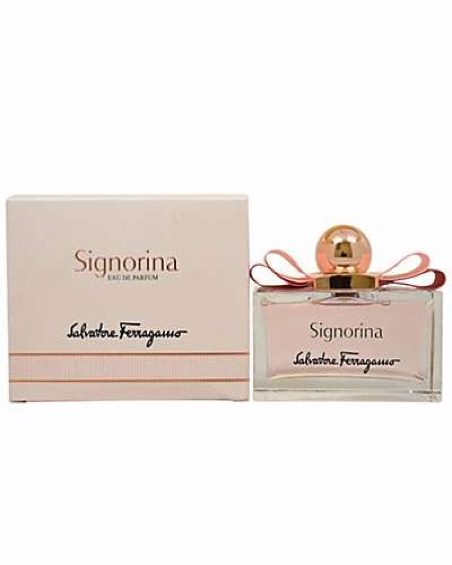 Fragrance * | Salvatore Ferragamo 3.4Oz Signorina Eau De Parfum Spray Women