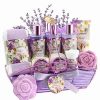 Bath & Body * | Lovery Body Care Gift Basket, 13Pc Vanilla Lavender Home Spa Set, Thank You Gift Women