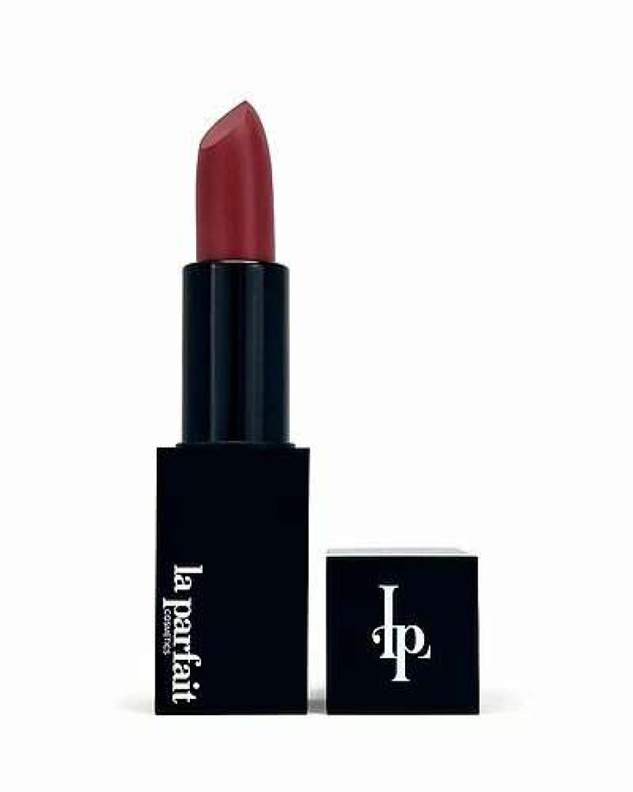 Lip & Cheek Makeup * | La Parfait Cosmetics 0.176Oz #15 Red Fuchsia B-Bold Satin Lipstick Women