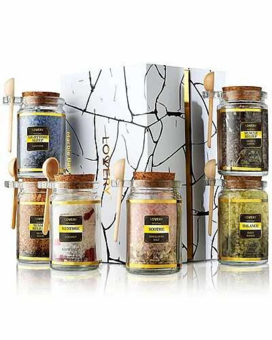 Bath & Body * | Lovery Bath Salts Gift Set In Assorted Scents, 13Pc Self Care With Fresh Herbs Women