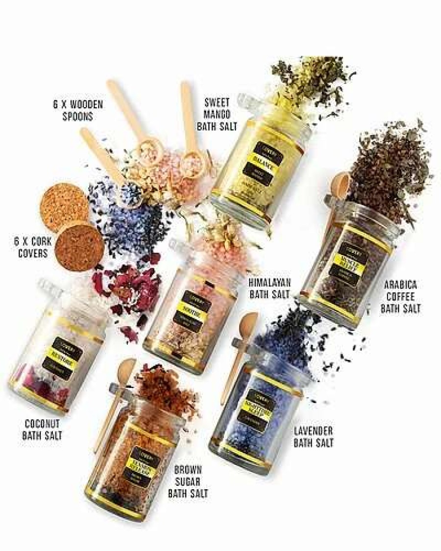 Bath & Body * | Lovery Bath Salts Gift Set In Assorted Scents, 13Pc Self Care With Fresh Herbs Women