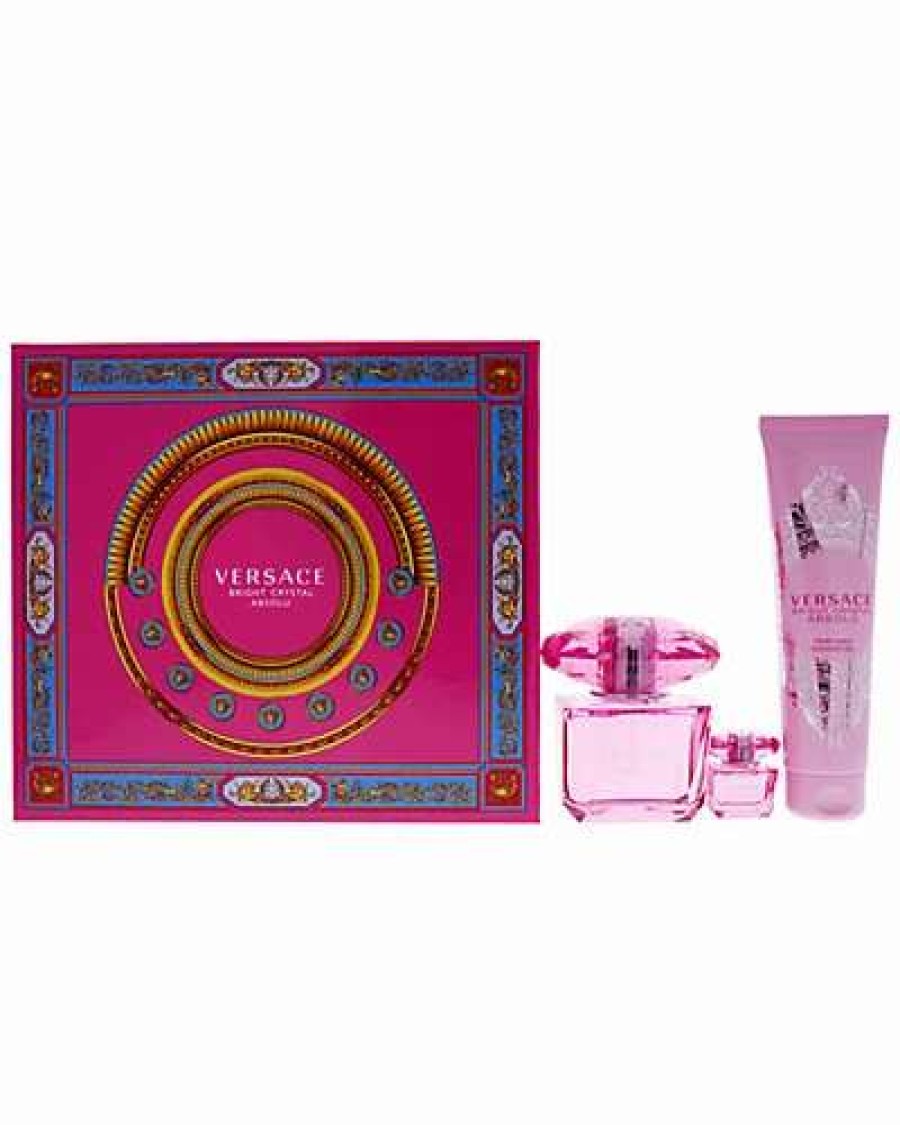 Fragrance * | Versace Women'S 3Pc Bright Crystal Absolu Fragrance Set