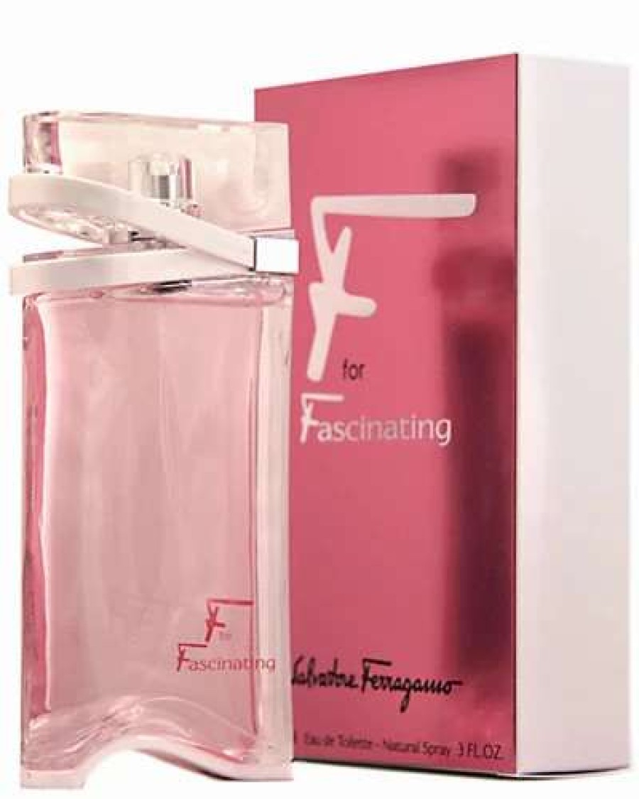 Fragrance * | Salvatore Ferragamo Women'S F For Fascinating 3.3Oz Eau De Toilette Spray