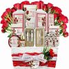 Bath & Body * | Lovery Red Rose 35Pc Bath & Body Spa Gift Women