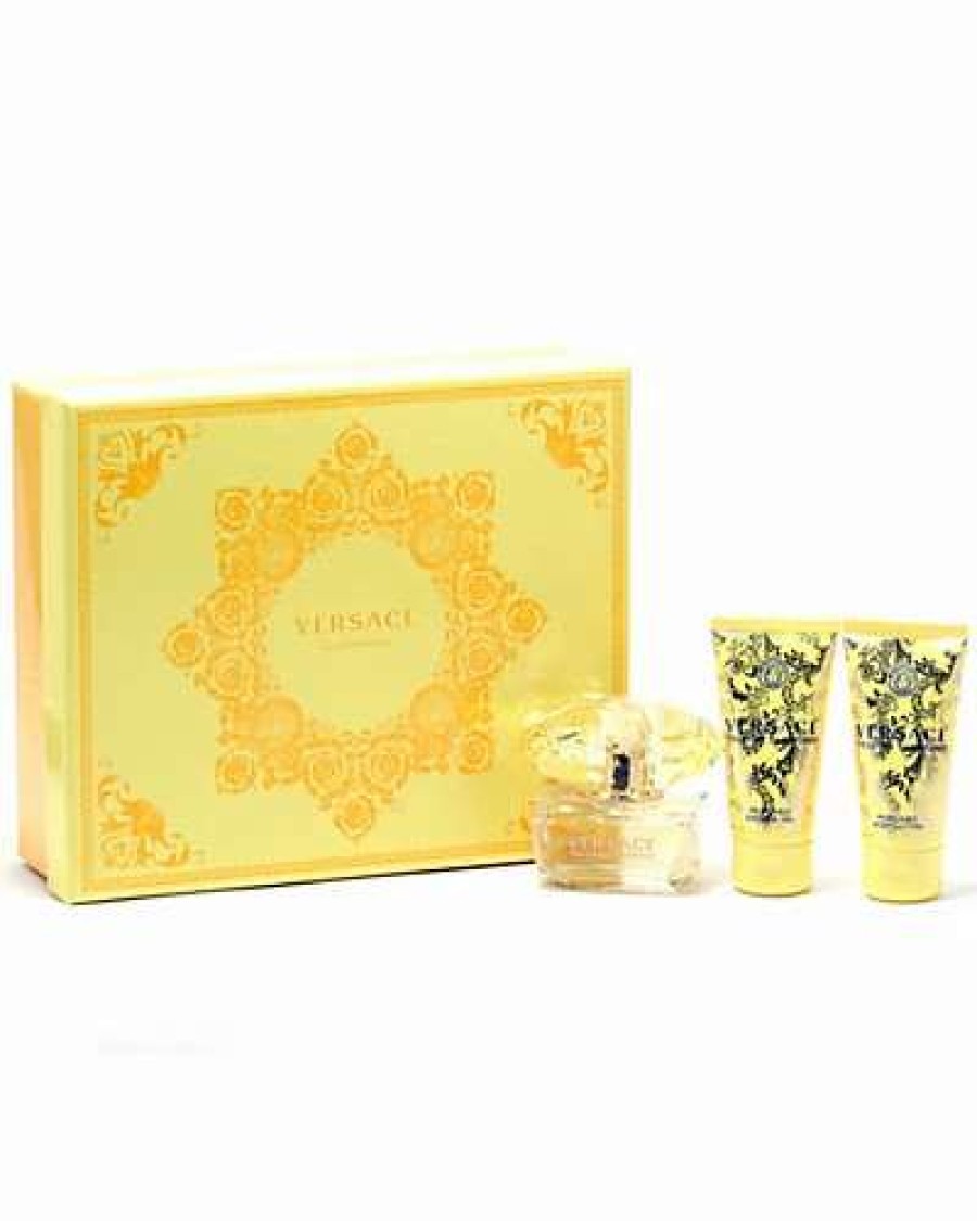 Fragrance * | Versace Women'S Yellow Diamond Eau De Toilette Set Spray