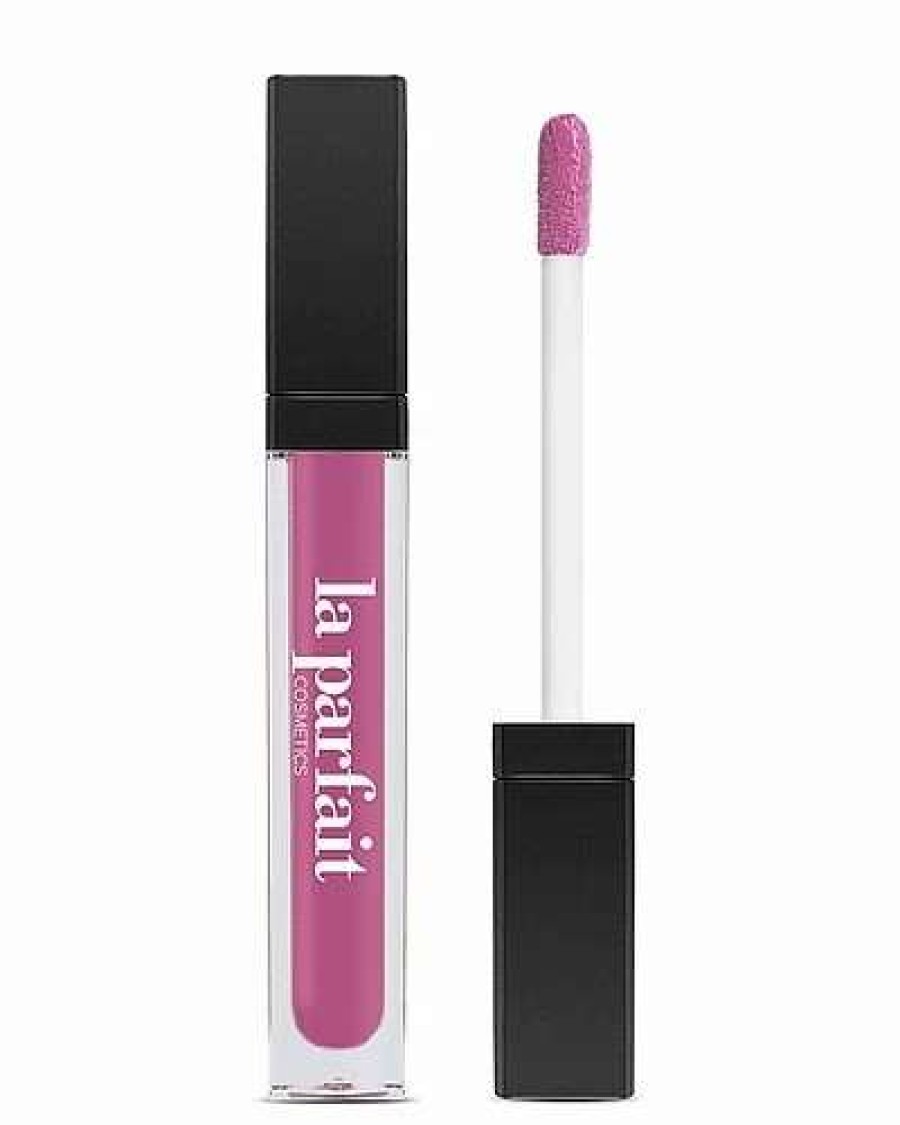 Lip & Cheek Makeup * | La Parfait Cosmetics 0.27Oz Waterproof Lipstick Matte Liquid #13 Barbie Pink Women