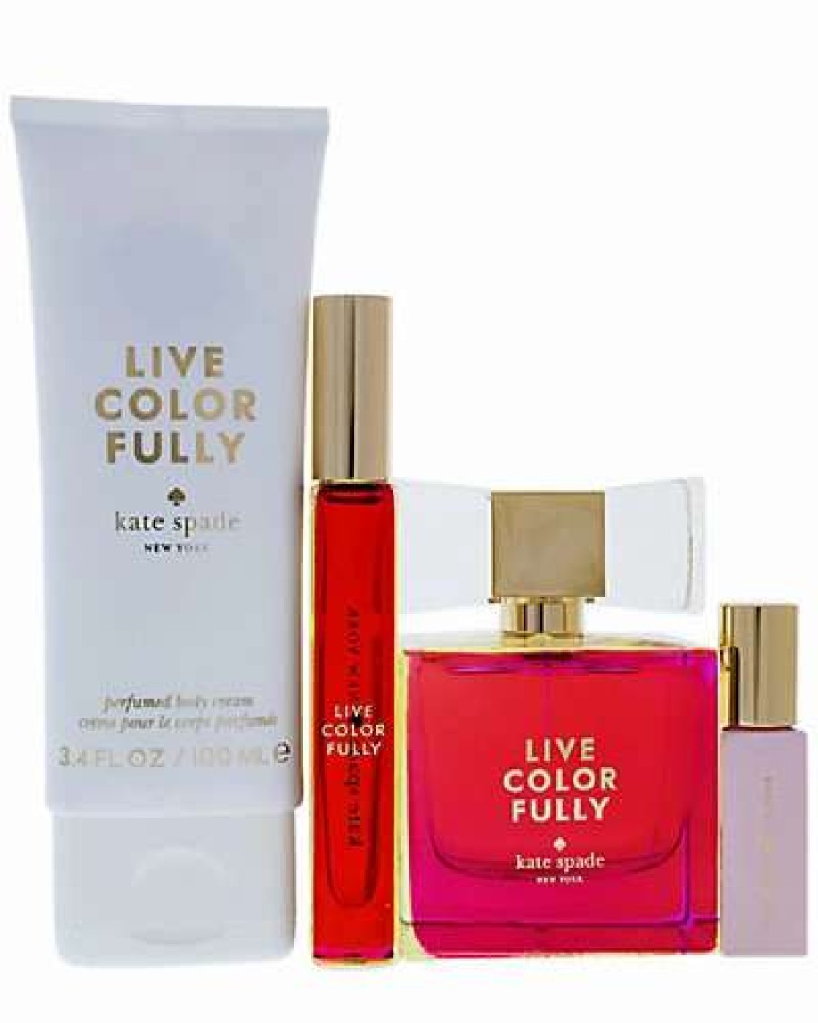 Fragrance * | Kate Spade New York Women'S 2017S Live Colorfully 4Pc Gift Set