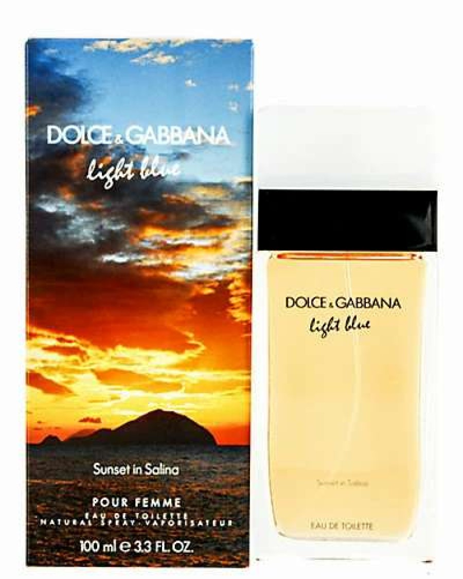 Fragrance * | Dolce & Gabbana Women'S Light Blue Sunset In Salina 3.3Oz Eau De Toilette Spray