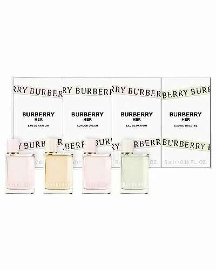 Fragrance * | Burberry Women'S Her 4Pc Mini Set