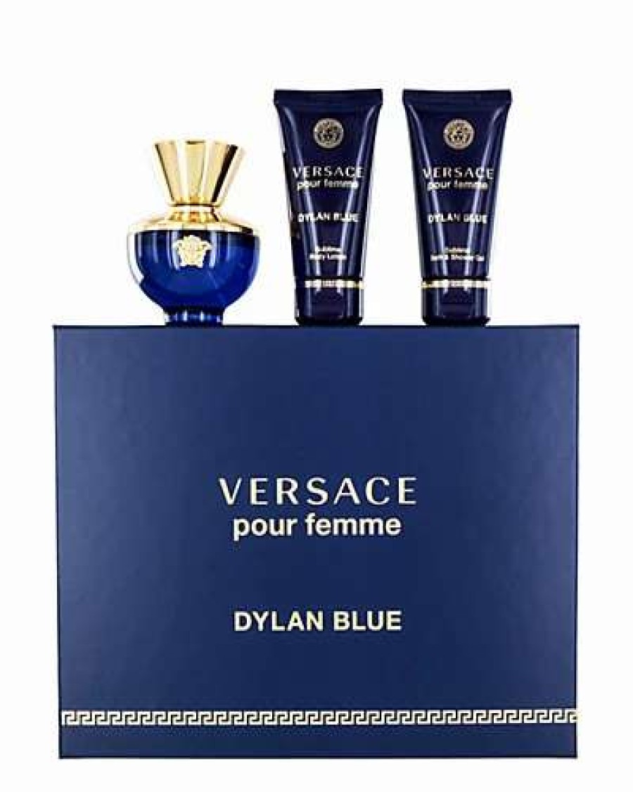 Fragrance * | Versace Women'S Dylan Blue Pour Femme Gift Set