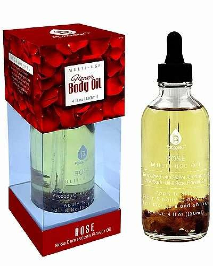 Bath & Body * | Pursonic Multi-Use Flower Rose Body Oil Women