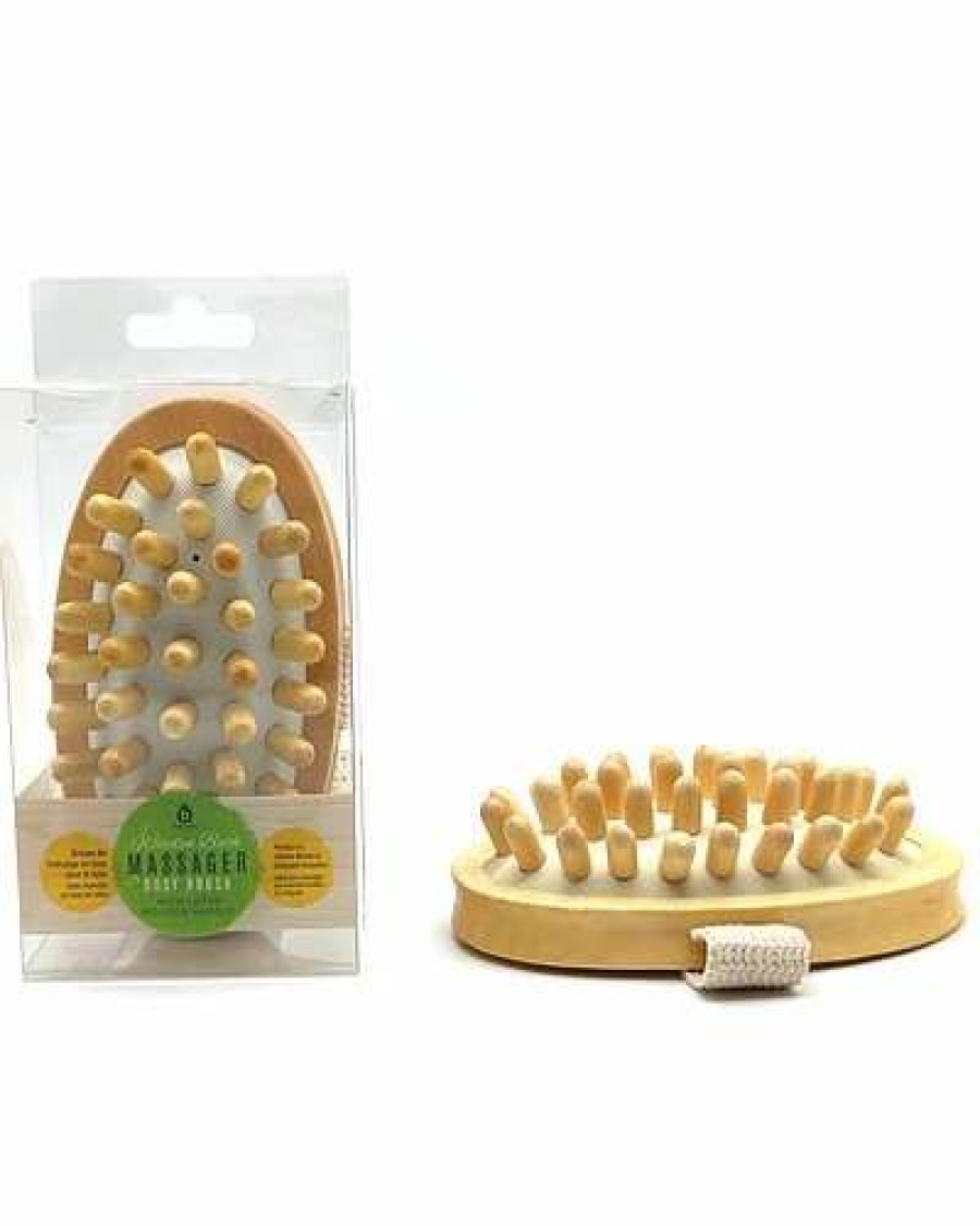 Bath & Body * | Pursonic Wooden Bath Massager Body Brush Women